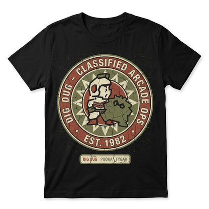 Vintage 80s Arcade Underground Miner Pixel Graphic Unisex TShirt