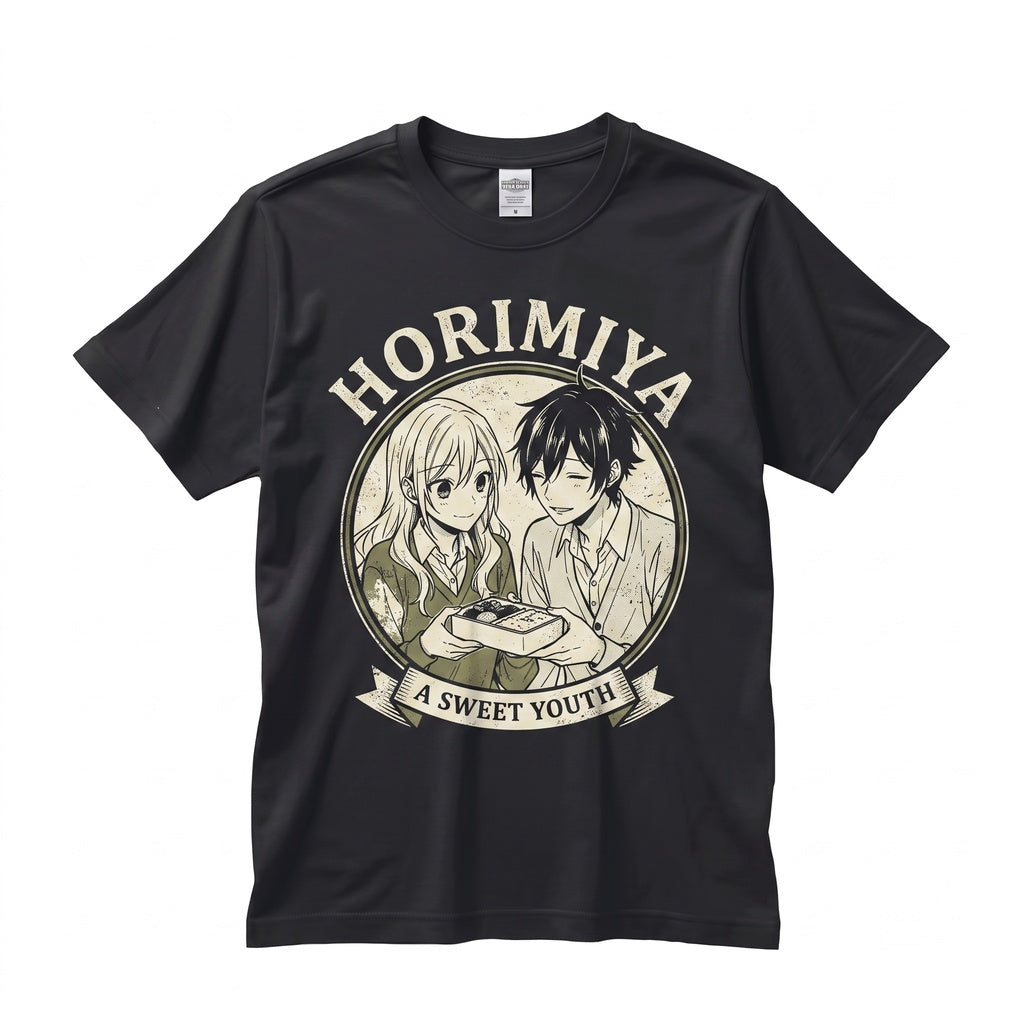 Cute Horimiya Graphic Top Japanese Manga Apparel Unisex TShirt