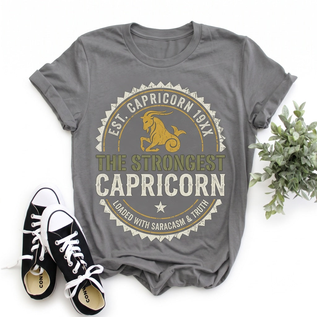 Capricorn Zodiac Sign Astrology Horoscope Facts Funny December January Birthday Gift Unisex TShirt