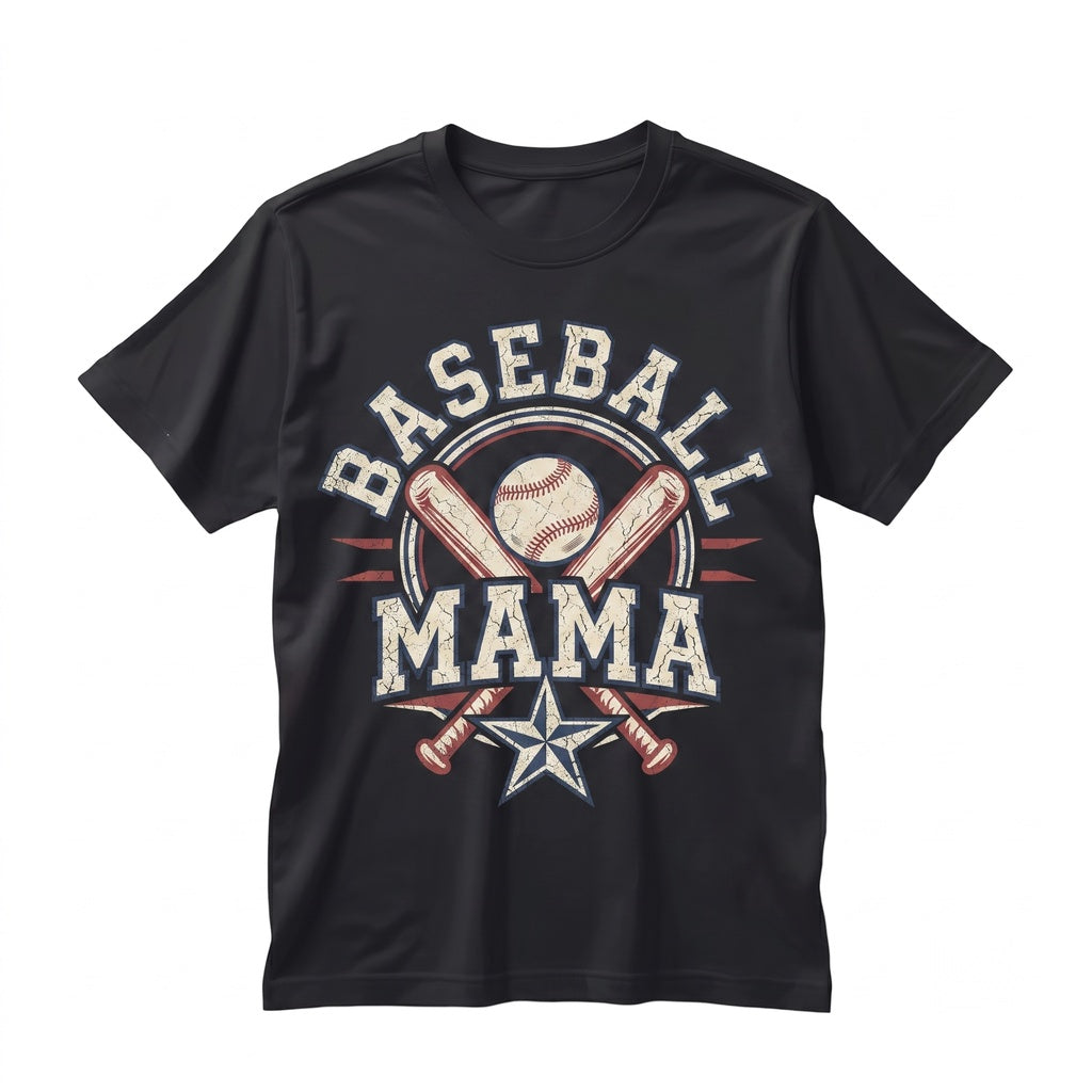 Baseball Mama Sports Mothers Day Mom Life Graphic Apparel Unisex TShirt