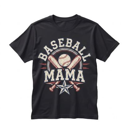 Baseball Mama Sports Mothers Day Mom Life Graphic Apparel Unisex TShirt