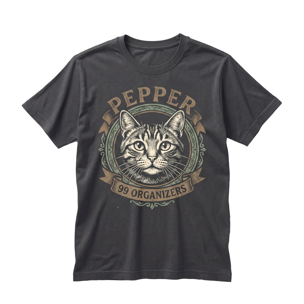 Vintage Kitten Graphic Long Sleeve Retro Pet Lover Gift Apparel, Unisex TShirt