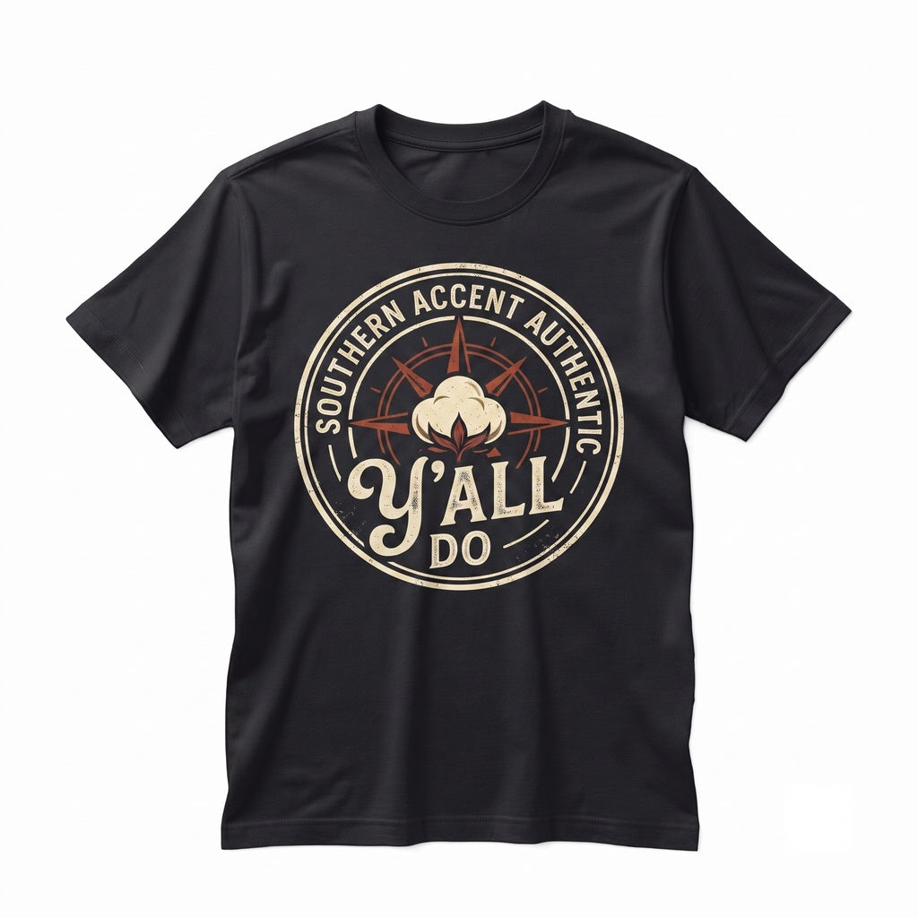 Funny Southern Accent Apparel, Yall Do Novelty Top Unisex TShirt