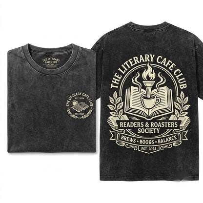Bookish Reading Lover Club Teacher Librarian Gift Unisex Wash T-Shirt