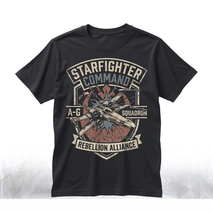 Vintage 1977 Sci-Fi Starfighter Graphic Apparel, Retro Galaxy Space Fighter Oversized Sweatshirt Unisex TShirt