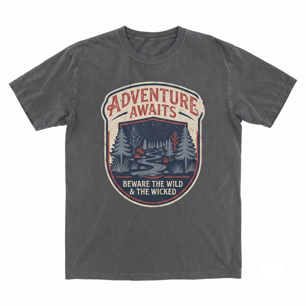Adventure Outdoors Hiking Camping Nature Lover Gift Funny Apparel Unisex TShirt