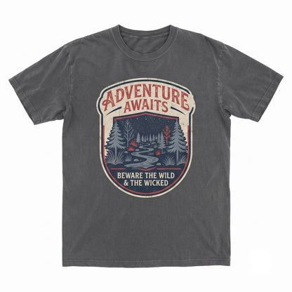 Adventure Outdoors Hiking Camping Nature Lover Gift Funny Apparel Unisex TShirt