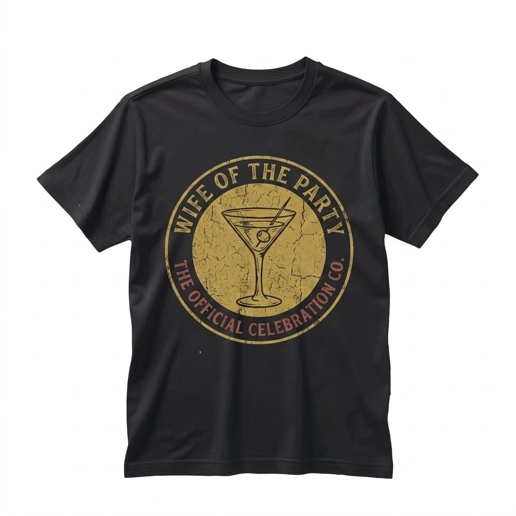 Bachelorette Hen Party Wife of the Bride Tribe Squad Wedding Apparel Unisex TShirt