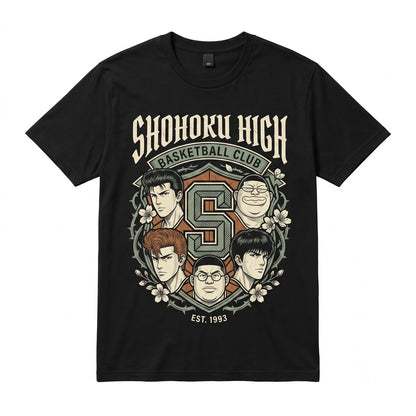 Vintage 90s Basketball Anime Graphic Otaku Sport Lovers Unisex TShirt