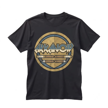 Vintage 80s Retro Arcade Block Breaker Gaming Graphic Unisex TShirt
