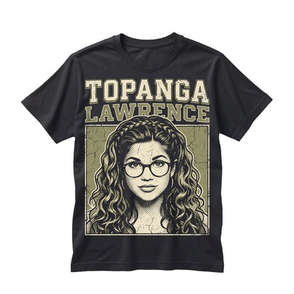 Topanga Lawrence Homage Funny Girl Nostalgia 90s Sitcom Tee Unisex TShirt