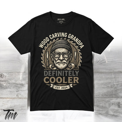 Wood Carving Chainsaw Carpenter Craftsman Timber Whittling Gift Unisex TShirt