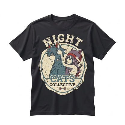 Natsu Dragneel Gray Fullbuster Gajeel Redfox Dragon Slayer Anime Guild Happy Graphic Unisex TShirt