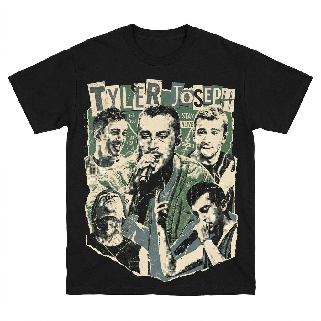 Tyler Joseph Vintage Apparel, Music Fan Unisex TShirt