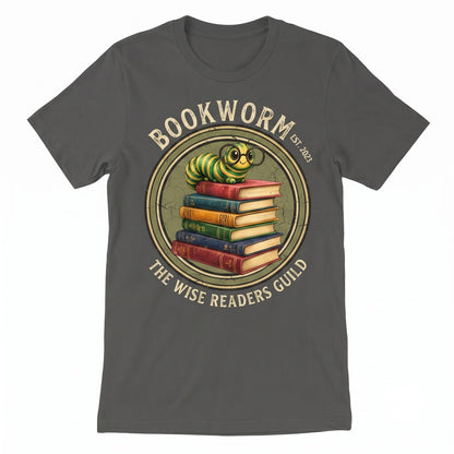 Bookworm Cute Reading Retro Librarian Bookish Apparel Graphic Gift Unisex TShirt