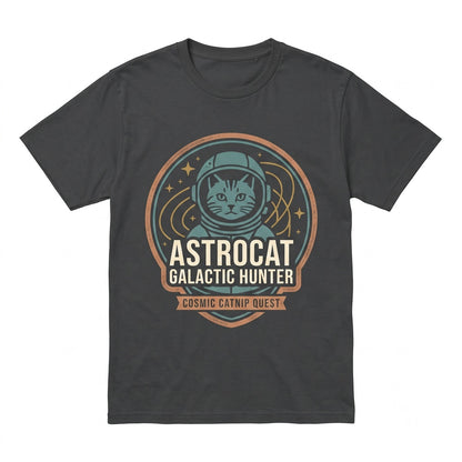 Space Astronaut Kitty Graphic Novelty Cosmic Galaxy Funny Pet Lover Gift Unisex TShirt