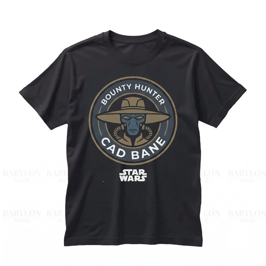 Vintage Cad Bane Galactic Bounty Hunter Sci-Fi Western Graphic Apparel Gift Unisex TShirt
