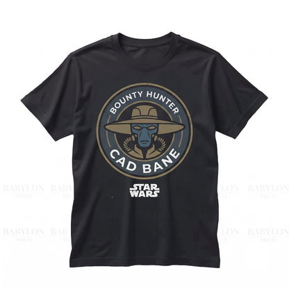 Vintage Cad Bane Galactic Bounty Hunter Sci-Fi Western Graphic Apparel Gift Unisex TShirt