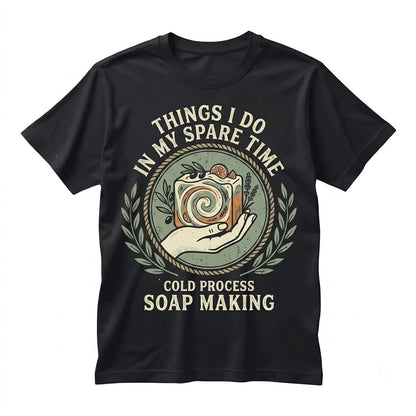 Soap Making Cold Process Lye Bar Crafter Graphic Hobbyist Apparel Unisex TShirt