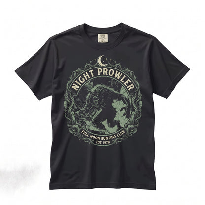 Gothic Werewolf Horror Monster Full Moon Dark Fantasy Creature Unisex TShirt