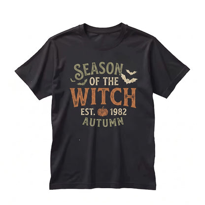 Spooky Halloween Raccoon Witch Hat Cauldron Fall Graphic Crewneck Sweatshirt Unisex TShirt