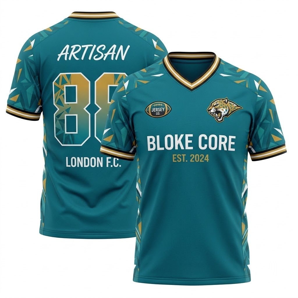 Unisex Football Fan Jersey - Lightweight Breathable Mesh Game Day Athletic Shirt