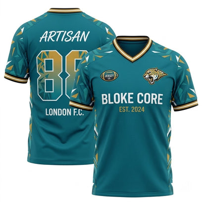 Unisex Football Fan Jersey - Lightweight Breathable Mesh Game Day Athletic Shirt