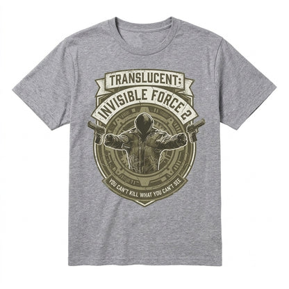 Translucent Invisible Force Superhero Movie Apparel Unisex TShirt