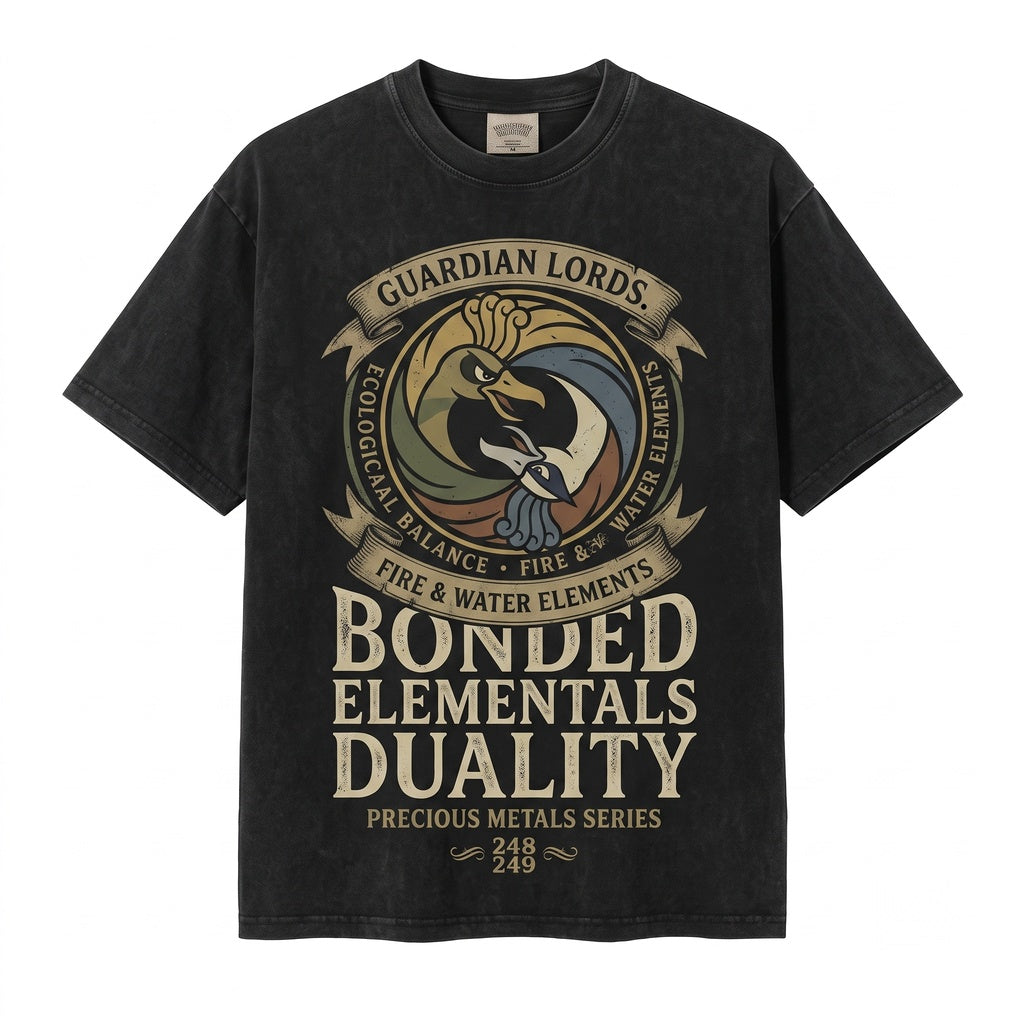 Lugia vs Ho-Oh Vintage Wash Retro Oversized Streetwear Japanese Anime Graphic Gamer Gift Unisex TShirt