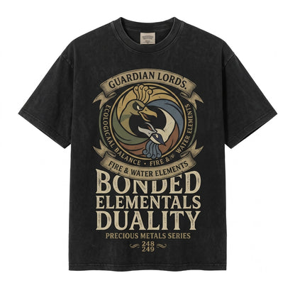 Lugia vs Ho-Oh Vintage Wash Retro Oversized Streetwear Japanese Anime Graphic Gamer Gift Unisex TShirt