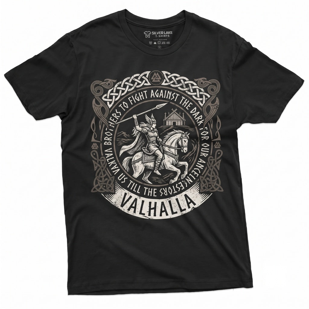Viking Warrior Stand Your Ground Valhalla Valkyrie Norse Mythology Graphic Gift Unisex TShirt