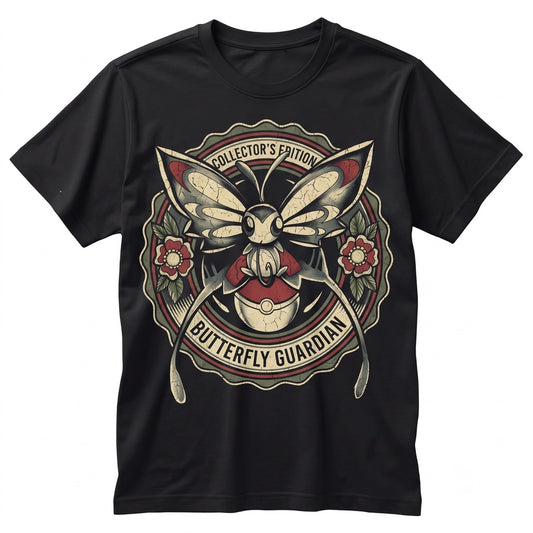Beautifly Floral Butterfly Anime Vintage Y2K Retro Graphic Sleeveless Streetwear Unisex TShirt