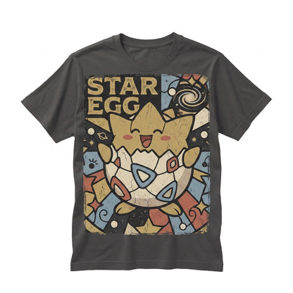 Togepi Stained Glass Suncatcher Kawaii Anime Window Hanging Home Decor Unisex TShirt