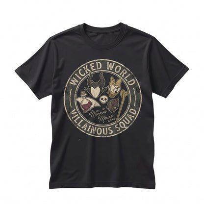 Retro Mouse and Friends Halloween Costume Villains Spooky Fall Vacation Theme Park Graphic Unisex TShirt