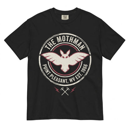 Mothman Cryptid Graphic Dark Fantasy Gothic Horror Monster Spooky Halloween Gift Unisex TShirt