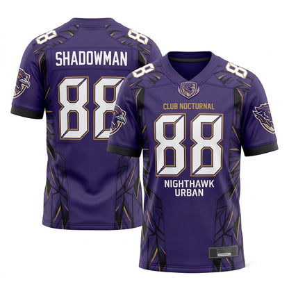 Unisex Game Day Football Fan Jersey – Stitched Athletic Mesh, Lightweight & Breathable