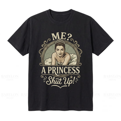 Vintage Anne Hathaway Genovia Royalty Graphic Mia Thermopolis Retro Top Unisex TShirt