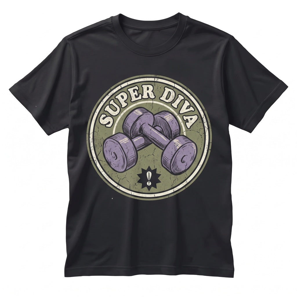 Ruth Bader Ginsburg Feminist Icon Graphic Apparel Super Diva RBG Strong Women Unisex TShirt