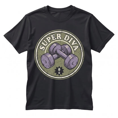 Ruth Bader Ginsburg Feminist Icon Graphic Apparel Super Diva RBG Strong Women Unisex TShirt