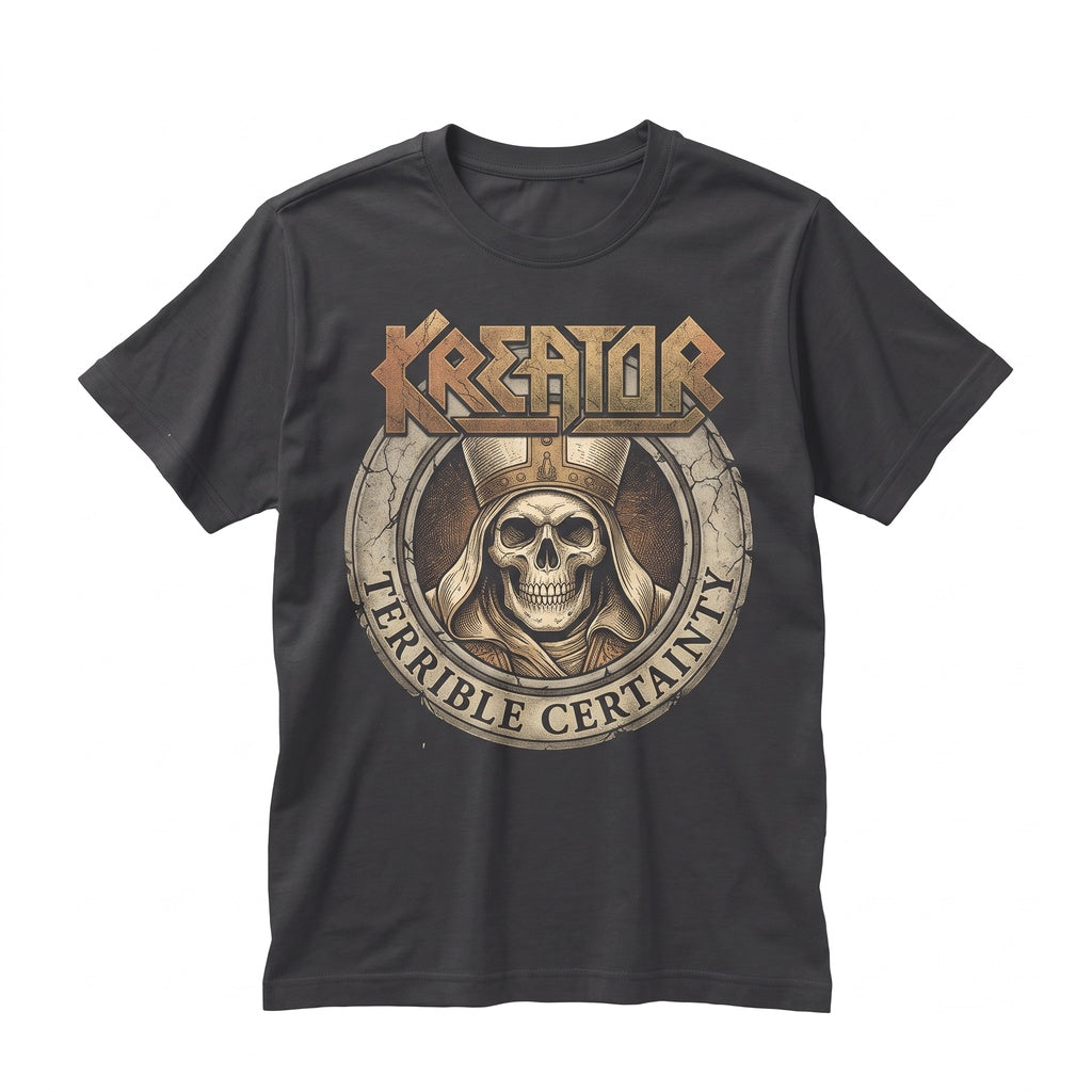 Kreator Terrible Certainty Heavy Metal Band Graphic Apparel Unisex TShirt