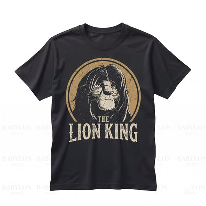 Vintage Simba Graphic Apparel Retro Safari Animal Top Unisex TShirt