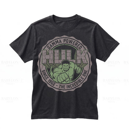 Vintage Hulk Superhero Comic Bruce Banner Graphic Fan Apparel Unisex TShirt
