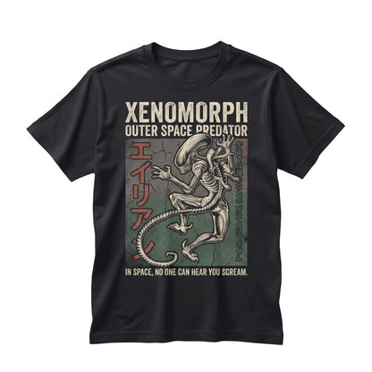 Vintage Retro Japanese Sci-Fi Extraterrestrial Monster Graphic Unisex TShirt
