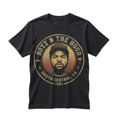 Vintage 1990s South Central Film Graphic Retro Urban Streetwear Hip Hop Casual Cotton Unisex TShirt