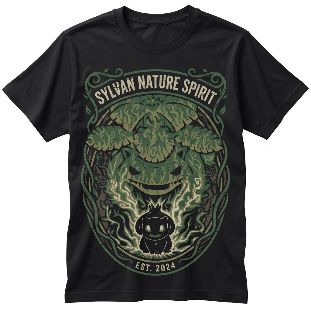 Grass Monster Anime Dark Botanical Vintage Y2K Sleeveless Graphic Vest Top Unisex TShirt