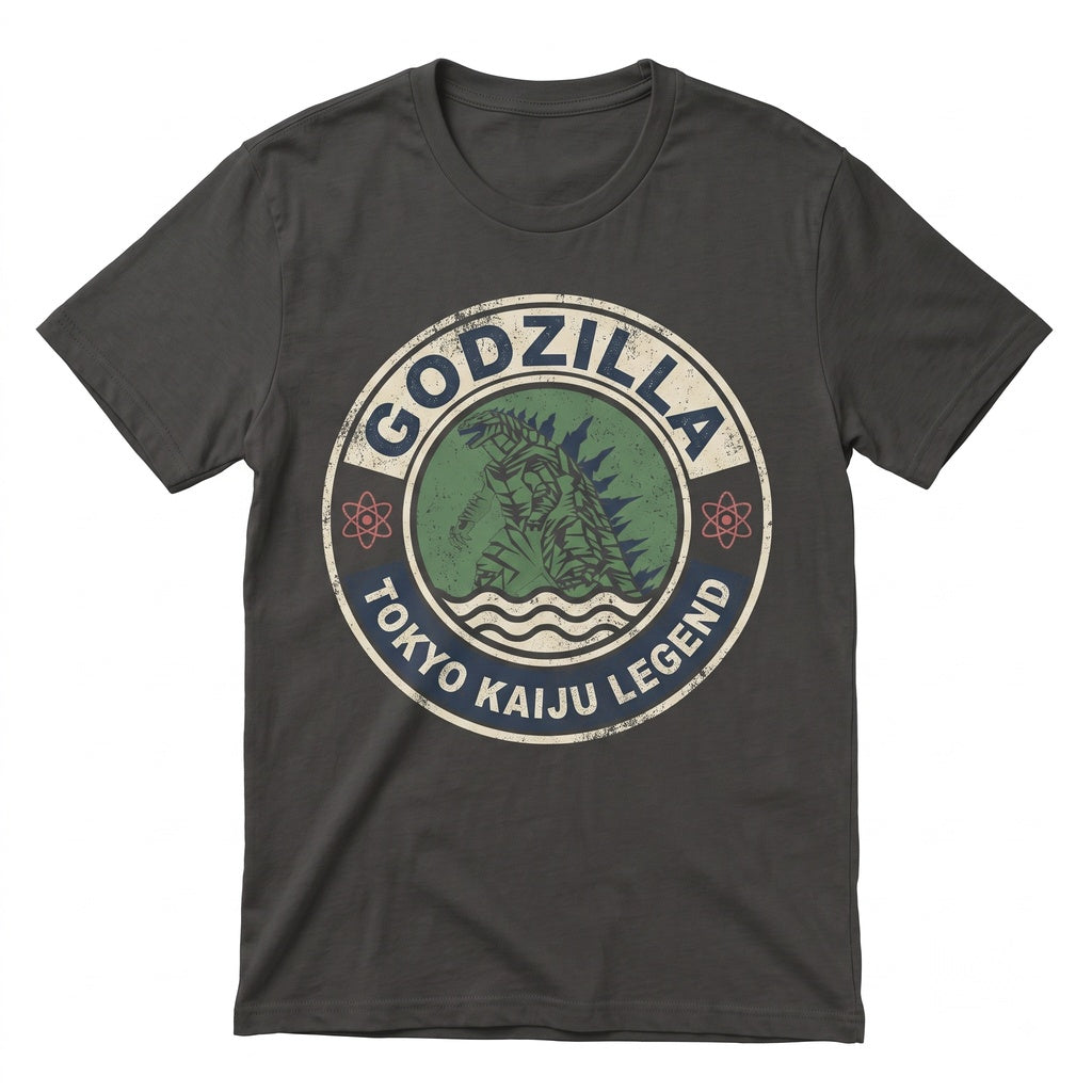 Vintage Retro Japanese Monster Movie Anime Dinosaur Graphic Unisex TShirt