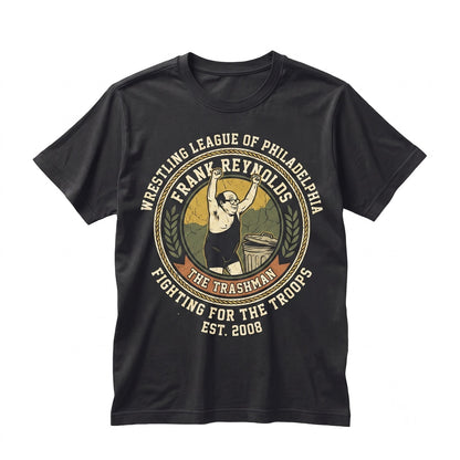 Trash Man Frank Reynolds Wrestling Meme Graphic Cotton Unisex TShirt