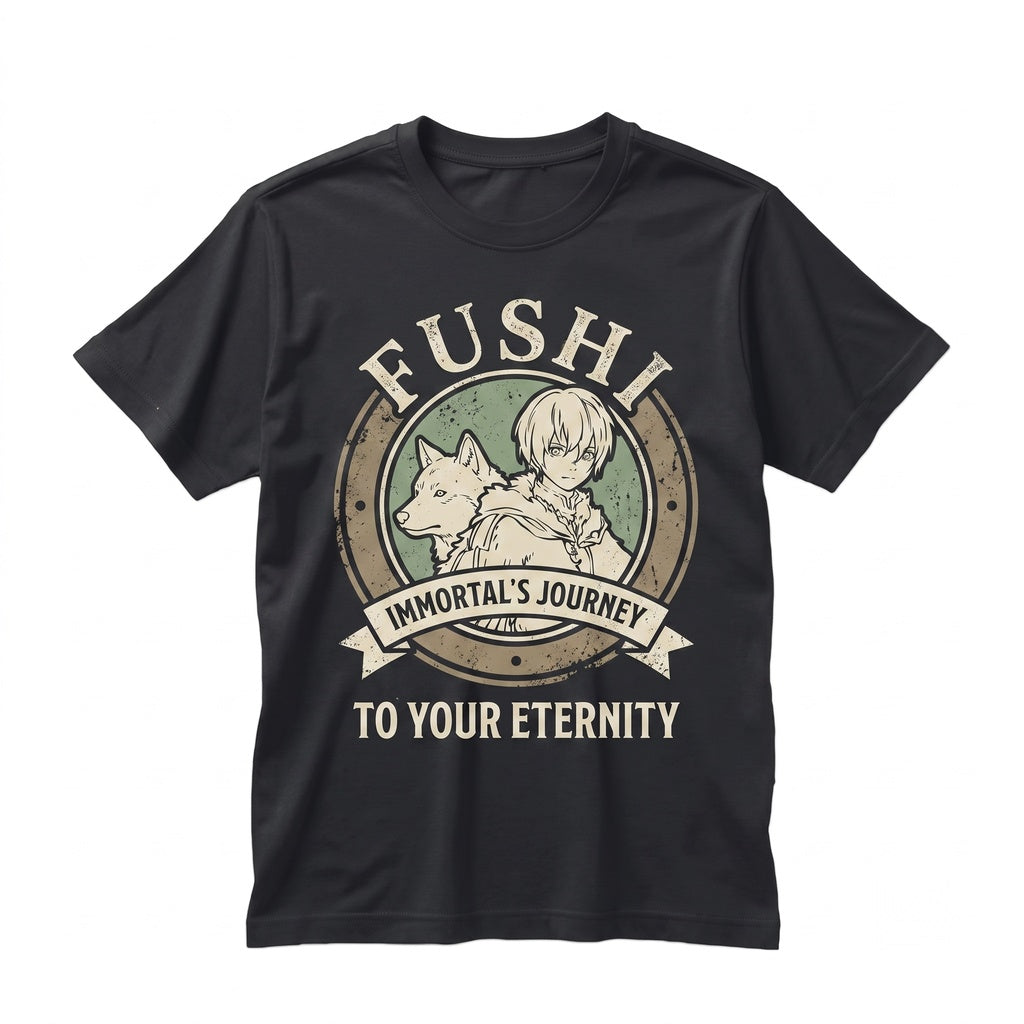 Japanese Flame Graphic Streetwear 100% Cotton Unisex TShirt