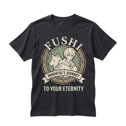 Japanese Flame Graphic Streetwear 100% Cotton Unisex TShirt