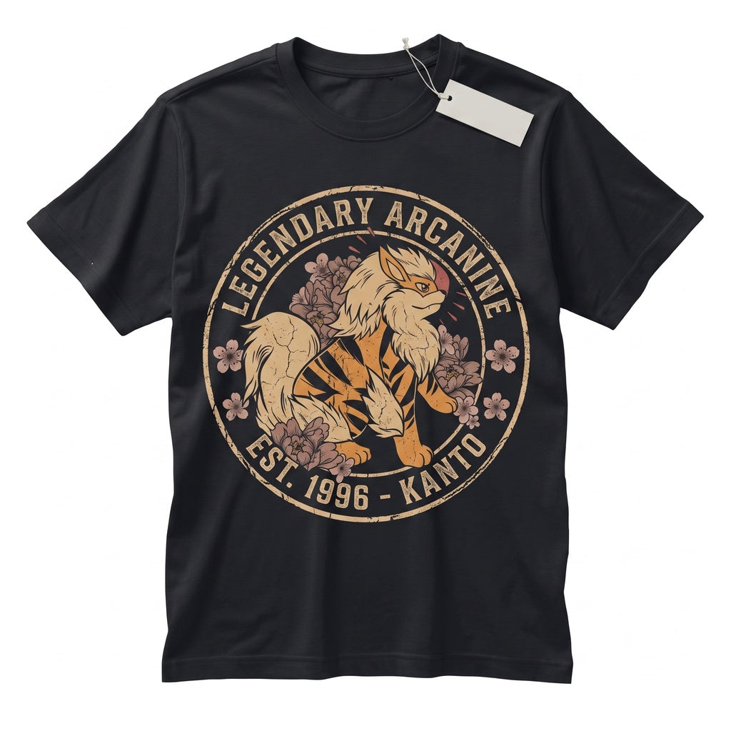 Arcanine Fire Dog Vintage Graphic Y2K Sleeveless Japanese Streetwear Anime Gift Tank Top Unisex TShirt